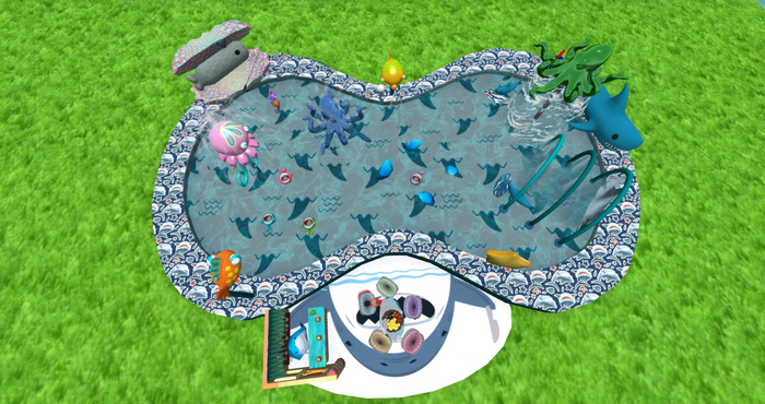 MERCI~SHARKII SPLASH PAD