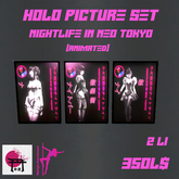 Holo Pictures Nightlife in Neo Tokyo 