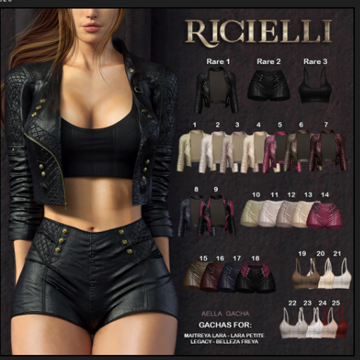 6. Ricielli: Aella Jacket (L.Petite) Chocco