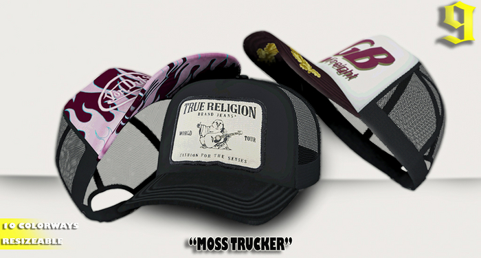 Moss Trucker Hats "MR9"