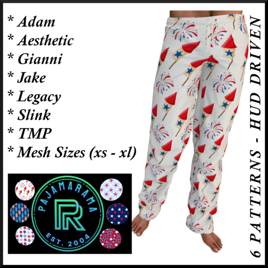 PAJAMARAMA - PATRIOTIC - FP2 BAG ((M))