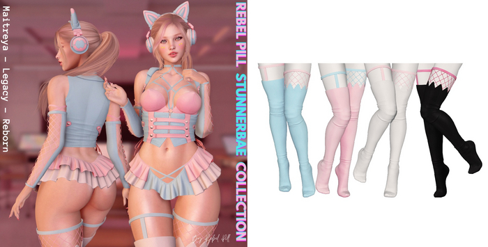 Rebelpill - StunnerBae Collection Stockings FATPACK