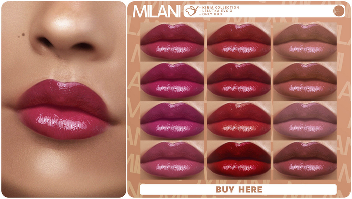 MILANI Cosmetics "Kiria" Collection (DEMO)