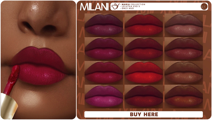 MILANI Cosmetics "Maria" Collection (DEMO)