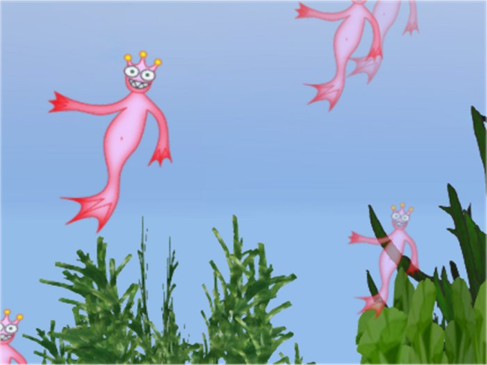 (7S) Common Fish: Pink Plankton