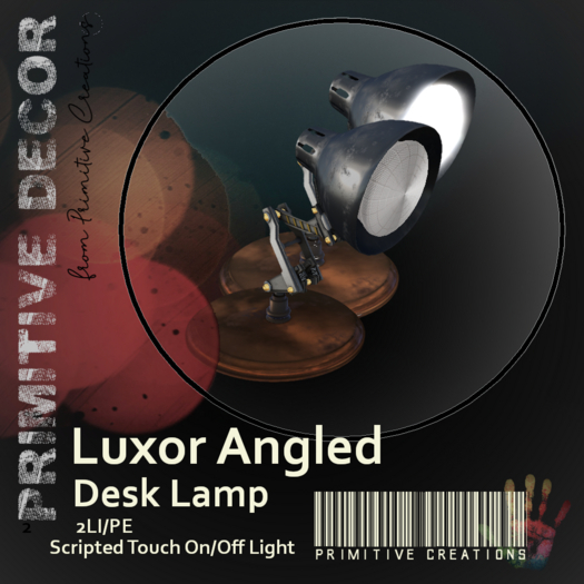PRIMitive Lighting - Luxor Desk Lamp Final