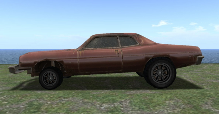 70s Tunned Rat Road Car