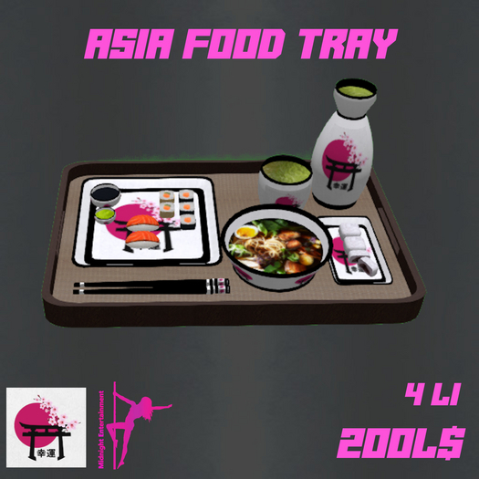 Asia Food Tray 