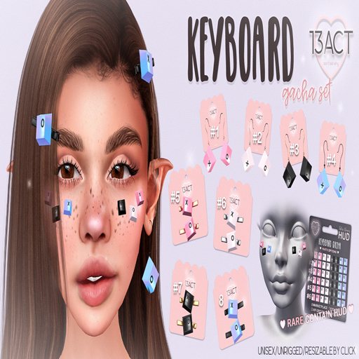 !13ACT  - KEYBOARD gacha #RARE