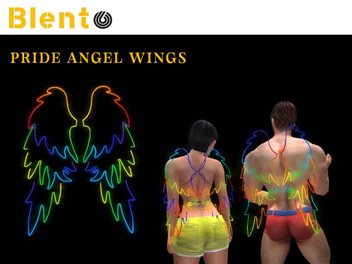 Blento* Pride Angel Wings
