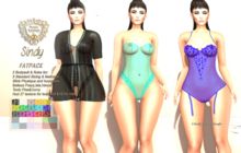 Nala Designs - Sindy Lingerie Fatpack  - Mesh Bodies