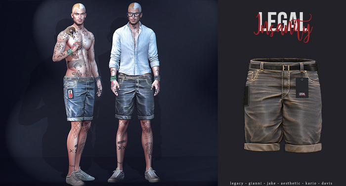 Legal Insanity - Samuel shorts #8