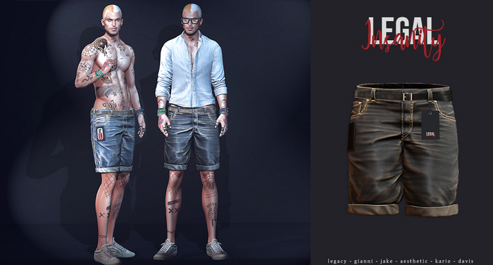 Legal Insanity - Samuel shorts #16