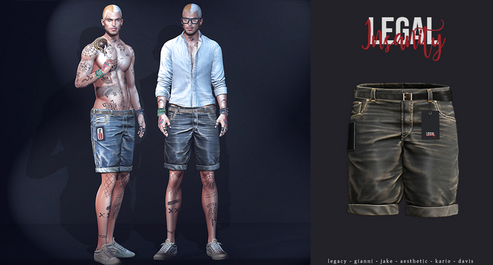 Legal Insanity - Samuel shorts #17