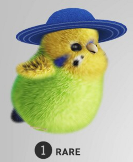1. SEmotion Libellune Budgie Buddy XS Companion RARE