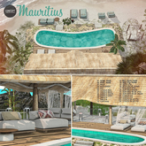 24. *CONCEPT} MAURITIUS BLUE COUCH. PG