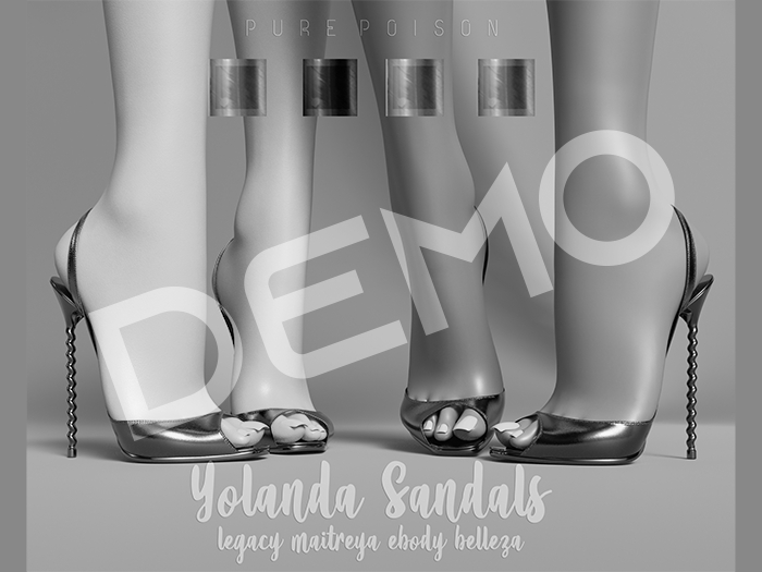DEMO - Pure Poison - Yolanda Sandals - Unpack