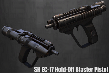 Second Life Marketplace - SH EC-17 Hold-Out Blaster Pistol (Female Version)