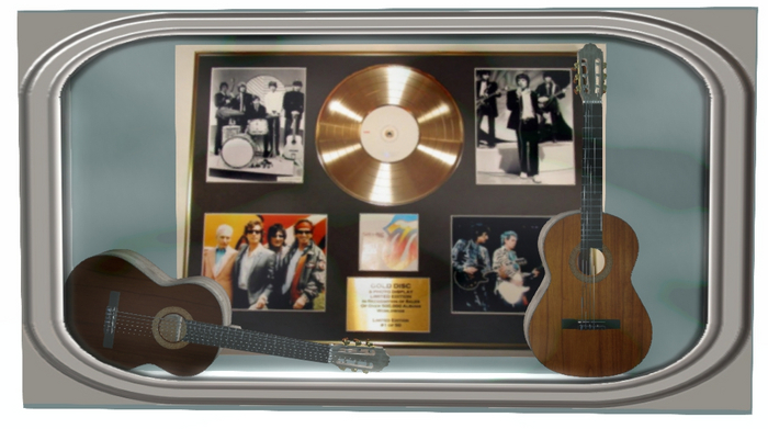 Rolling stones Display light case 