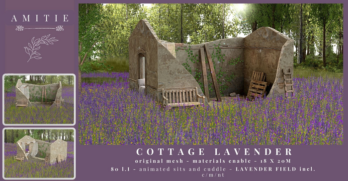 Amitie Cottage Lavender SCENE 