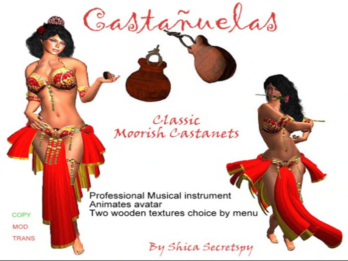 Animated Castanets Classic [female]