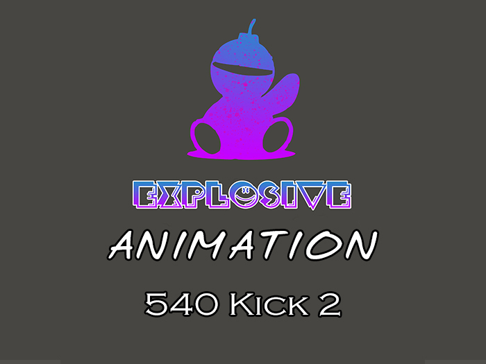 Explosive animation - 540 Kick 2