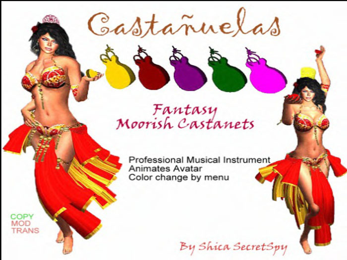 Animated Castanets Fantasy [female]