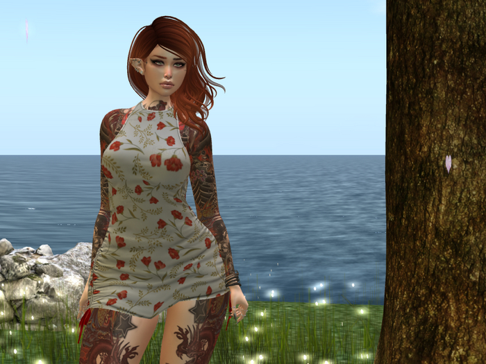 Otherwise - Tankdress  Mohn red eBody Reborn