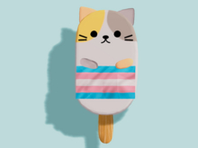 CHAU CHAU - Pride Kitty (TRANSGENDER)
