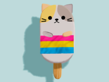 CHAU CHAU - Pride Kitty (PANSEXUAL)