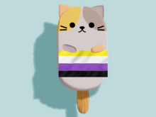CHAU CHAU - Pride Kitty (NONBINARY)