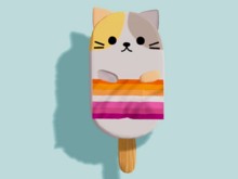 CHAU CHAU - Pride Kitty (LESBIAN)