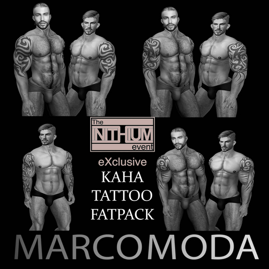 MM KAHA SLEEVE TATTOOS FATPACK