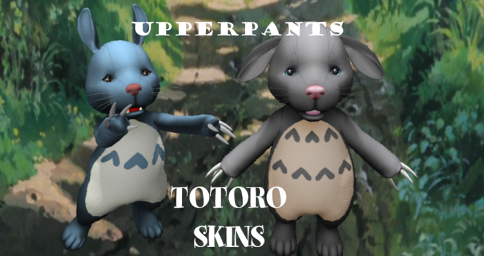Upperpants Plush-E Totoro Skins