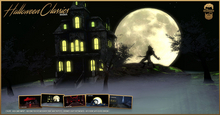 Haunted Night Backdrop - The Bearded Guy
