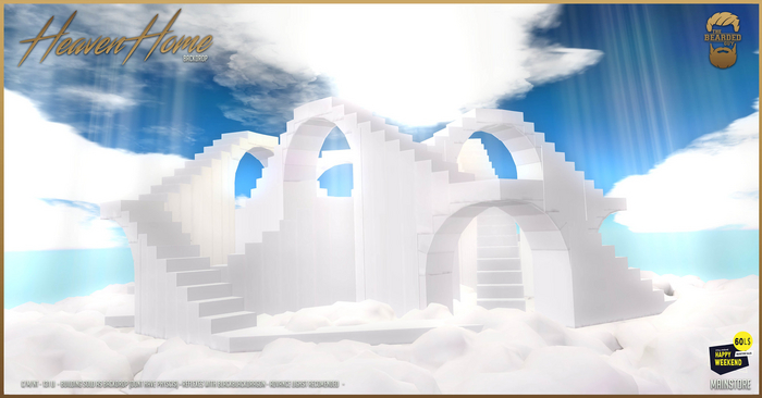 Heaven Home Backdrop - The Bearded Guy