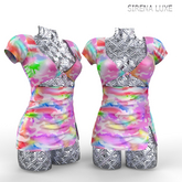 Holographic Cenna Dress