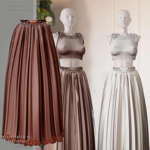 .ET. Juliet Skirt Terracotta (add me!)