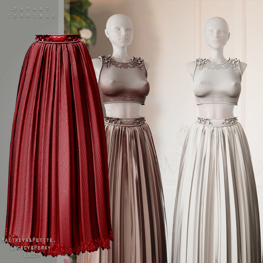 .ET. Juliet Skirt Red (add me!)