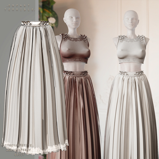 .ET. Juliet Skirt Creme (add me!)