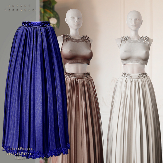 .ET. Juliet Skirt Blue (add me!)