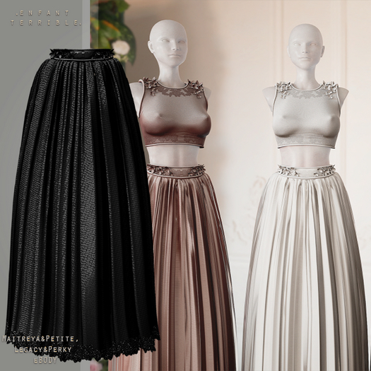 .ET. Juliet Skirt Black (add me!)
