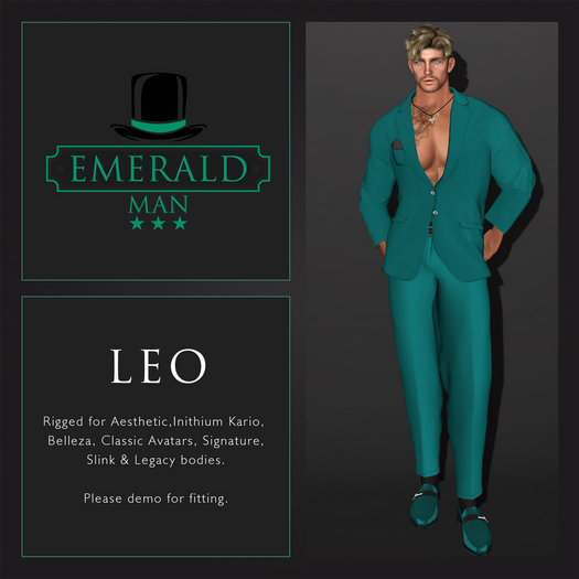 EM Leo Outfit Teal