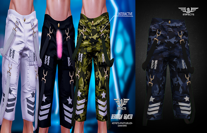 IMPACTS- BERMUDA GRACIO 9 PACKAGE  ENZO/SIG/BLZ/LEGA/KARIO