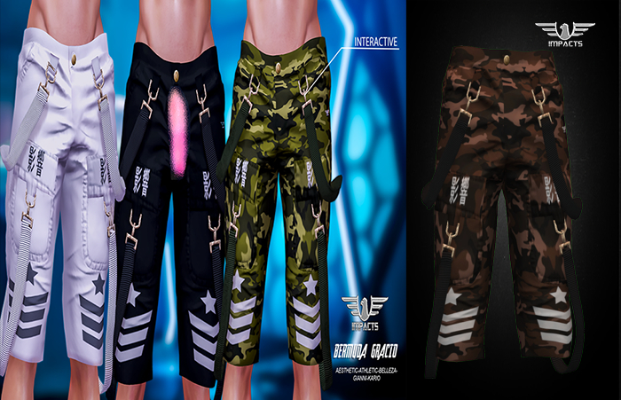 IMPACTS- BERMUDA GRACIO 6 PACKAGE  ENZO/SIG/BLZ/LEGA/KARIO