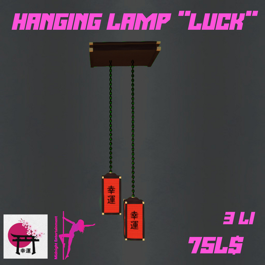 Hanging Lamp "Luck" 