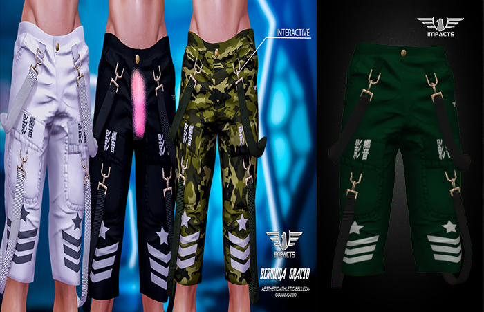 IMPACTS- BERMUDA GRACIO 4 PACKAGE  ENZO/SIG/BLZ/LEGA/KARIO