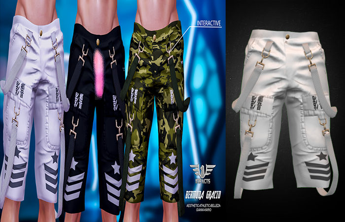IMPACTS- BERMUDA GRACIO 3 PACKAGE  ENZO/SIG/BLZ/LEGA/KARIO