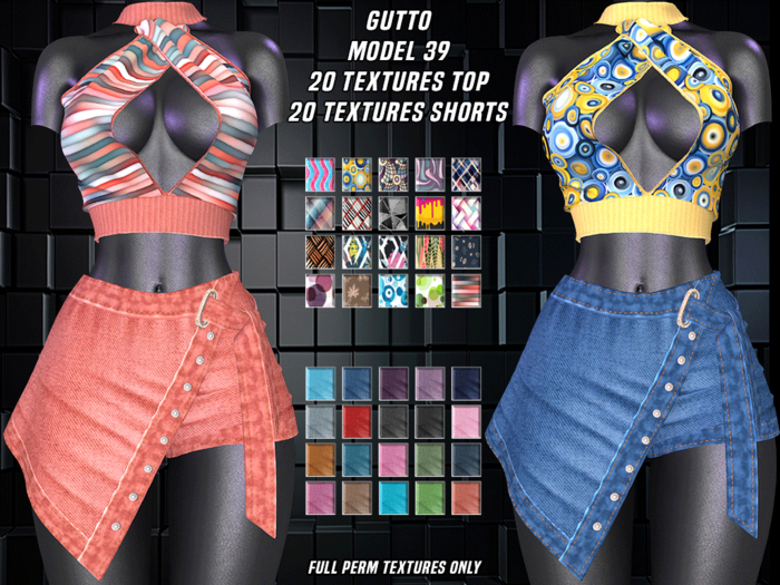 GUTTO MODEL 39 Textures Pack 2