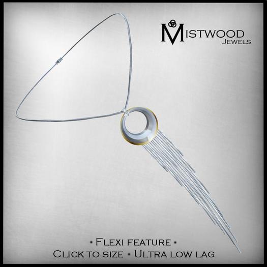 [Mistwood Jewels] Moon Rays Necklace - Flexi feature